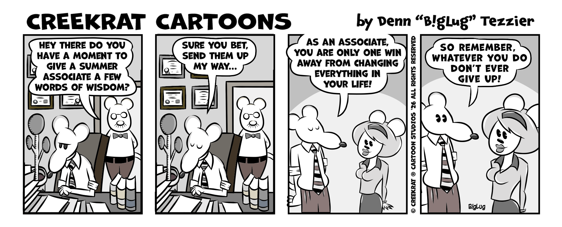 Current CreekRat comics